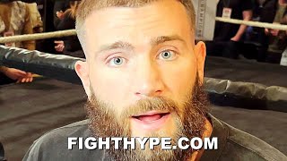 CALEB PLANT SENDS DAVID BENAVIDEZ SERIOUS quotPS amp QSquot WARNING VOWS quotNEW THINGSquot IN STORE FOR CLASH [upl. by Aneladdam]