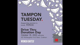 Tampon Tuesday 2022 [upl. by Emogene]