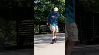 Line Hang Ten 360 Shuvit 🥏 skateboarding freestyle [upl. by Nadnarb979]