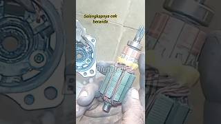 GANTI KARBON BRUSH MOTOR HONDA VARIO [upl. by Bianka]