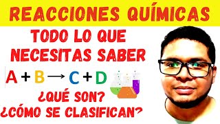 Reacciones Químicas l Clases de Reacciones l EJERCICIOS RESUELTOS PASO A PASO [upl. by Airotna]