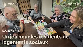 Un jeu de société pour briser l’isolement dans les logements sociaux [upl. by Nnanerak]