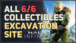 Excavation Site All Collectibles Halo Infinite [upl. by Kelda]