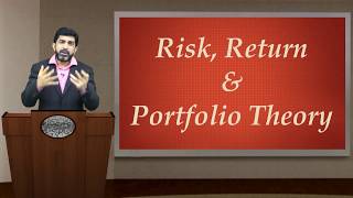 Risk Return amp Portfolio Management  CA Final SFM New Syllabus Classes amp Video Lectures [upl. by Bedell]