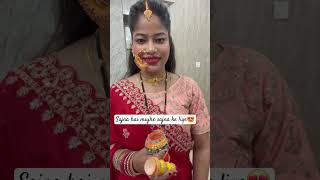 Bride look after marriage😍 kumaumninath makeup bride viralshorts ytshorts shorts trending [upl. by Graces]