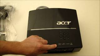 Acer S5201M DLP Projector Unboxing by Picopros [upl. by Lewej]