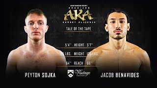 AKA 41 Bout 9 Jacob Benavides vs Peyton Sojka [upl. by Wilt635]