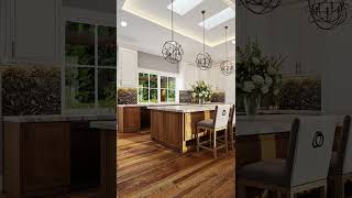 Stunning Large Wooden Kitchen Tour  Anura Design [upl. by Kreg727]