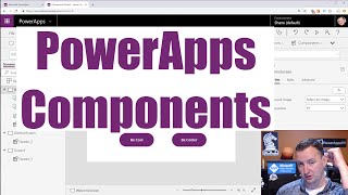 Intro PowerApps Components including Input and Output properties [upl. by Rosalinda]