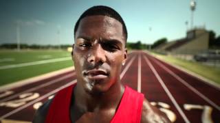 Emmitt Smith surprise Abraham Hall 201112 Boys Track and Field POY [upl. by Olra]