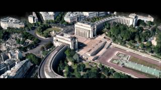 Palais de Chaillot vu du ciel [upl. by Bea]