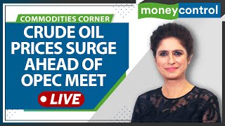 Commodity Live Crude Oil Prices Surge Ahead Of OPEC Meet Whats The Outlook [upl. by Arymat]