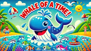 🎶 Whale of a Time  Fun amp Catchy Song for Kids about Whales 🐋 [upl. by Anilahs]