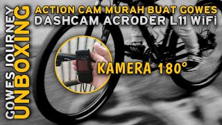 UNBOXING REVIEW DASHCAM ACRODER  GOWES JOURNEY gowesjourney actioncam dashcam acroder gowes [upl. by Whiney]