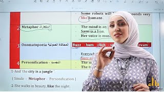 أدوات البلاغة 🔥 Rhetorical devices انجليزي توجيهي الاردن [upl. by Kovar]