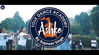 ASHKE BHANGRA ACADEMY BY SUPNEET SINGH  NEW SONG  TIME CHAKDA  NIMRAT KHAIRA [upl. by Noni]