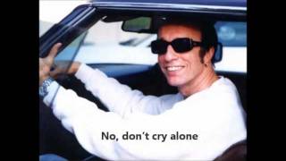 Robin Gibb Dont Cry Alone lyrics [upl. by Maffei]