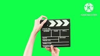 Clapboard green screen [upl. by Berget]