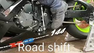 Suzuki gsxr translogic quickshifter race and road shift test [upl. by Oivatco]