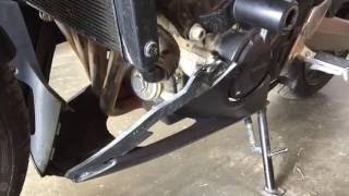 How to Remove CBR650F Fairings [upl. by Farwell373]