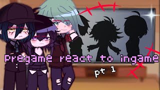 pregame react to ingame pt1credits at desc⚠️ V3 SPOILERS ⚠️ [upl. by Gentry774]