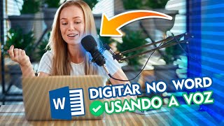 Como Digitar no WORD usando a VOZ [upl. by Ariait]