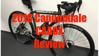 2016 Cannondale CADDX Ulterga review  First Impressions [upl. by Ecirual]