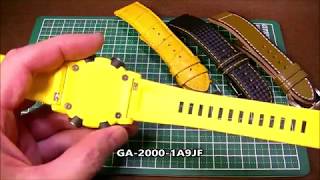 How to change the band about 3 CASIO watches（カシオ腕時計のバンド交換方法） [upl. by Ardnoik]