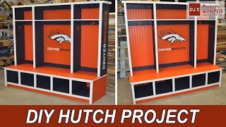 Denver Broncos Hutch with Glidden Team Colors [upl. by Schick]