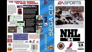 NHL Hockey 94 Sega CD  New York Rangers vs Boston Bruins [upl. by Nydia452]