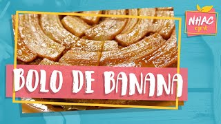 Bolo de banana  Rita Lobo  Cozinha Prática [upl. by Shoifet]