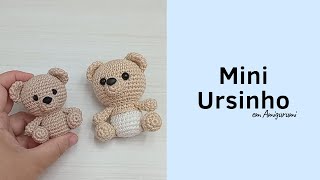 Mini Ursinho em Amigurumi  Aula Básica [upl. by Megen513]