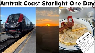 Amtrak Coast Starlight in Roomette for One Day [upl. by Hibbs]