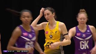 Highlights  Loughborough Lightning 4443 Wasps  VNSL 2021 [upl. by Aihcela]