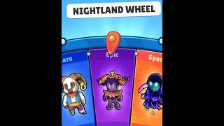 Spinning NightLand Wheel any luck🤞stumbleguys [upl. by Dreyer]