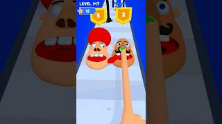 Tall Finger Runner Level147 fun mobilegame amogus shortsfeed crush shorts [upl. by Abernathy]