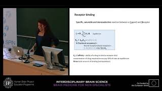 Lecture 10 Sandra SantosSierra  Principles of neuropharmacology [upl. by Esiuole607]