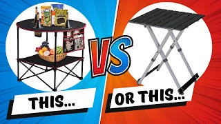 The BEST Portable Camping Tables on Amazon COMPARED  Best Seller Reviews… [upl. by Amethyst224]