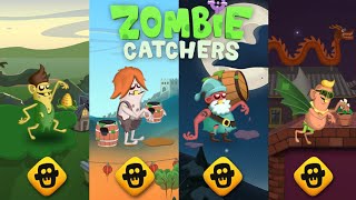 zombie catchers all Level 6 zombies zombiecatchersgame [upl. by Marin889]