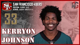 SAN FRANCISCO 49ERS Kerryon Johnson ᴴᴰ [upl. by Idnat162]