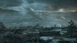 Distant Battle Sounds amp WW1 Mountain Scenery  World War 1 Ambience [upl. by Amikehs]