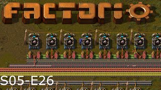 Factorio S05 E26 Electric Engine Units [upl. by Sacram]