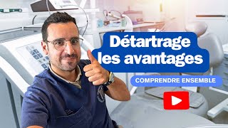 Les avantages du DÉTARTRAGE dentaire👇🏻 [upl. by Tacye]