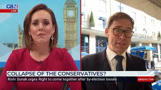 Tobias Ellwood Says Tory Deal With Farage Is a quotFalse Strategyquot [upl. by Thurmann59]