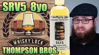 Thompson Bros SRV5 Blended Malt Whisky  Whisky Review 215 [upl. by Codd192]