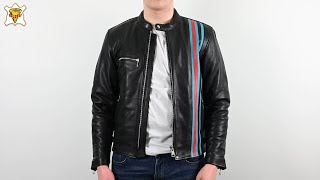 Goldtop 72 Easy Rider Leather Motorcycle Jacket [upl. by Humfrid]