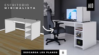 Guía para diseñar tu ESCRITORIO minimalista y consejos para tu setup [upl. by Eadnus]