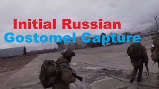 Initial Gostomel Airport Capture by Russian Airborne VDV Ukraine War [upl. by Ahseiyn85]