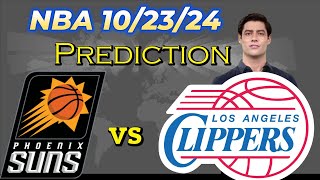 Suns vs Clippers SHOCKING Prediction 🔥  Best NBA Picks 102324 [upl. by Leryt]