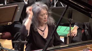 Liszt Piano Concerto No1〜 LIVE Martha Argerich HIROSHIMA SYMPHONY ORCHESTRA [upl. by Nedi]